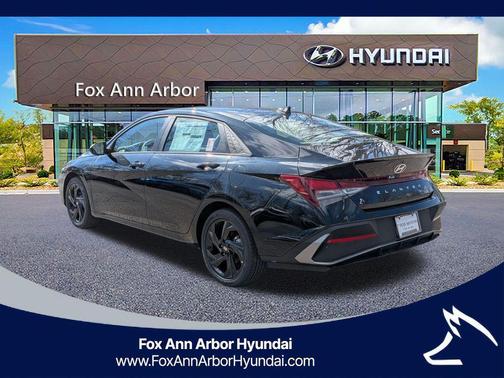 Black 2026 Hyundai ELANTRA SEL Sport