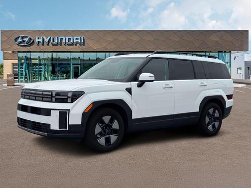 White 2027 Hyundai SANTA FE SEL