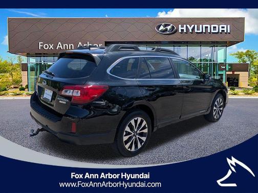 Crystal Black Silica 2017 Subaru Outback 2.5i Limited