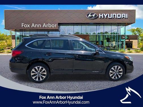 Crystal Black Silica 2017 Subaru Outback 2.5i Limited