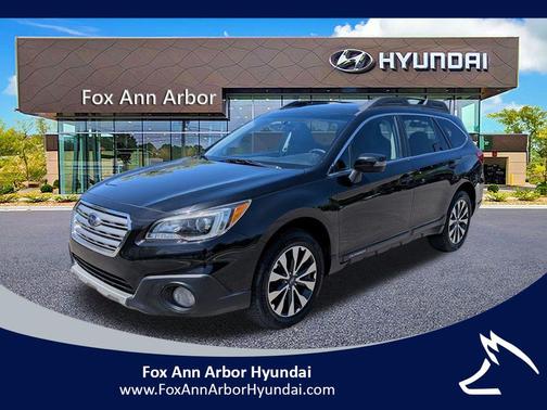 Crystal Black Silica 2017 Subaru Outback 2.5i Limited