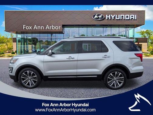 Ingot Silver 2016 Ford Explorer Platinum