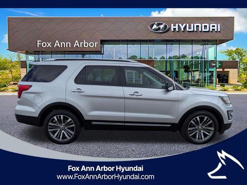 Ingot Silver 2016 Ford Explorer Platinum