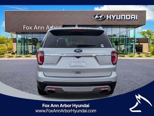Ingot Silver 2016 Ford Explorer Platinum