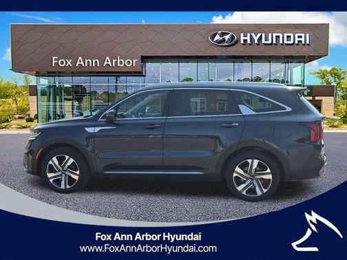 Gravity Blue 2023 Kia Sorento Hybrid SX Prestige