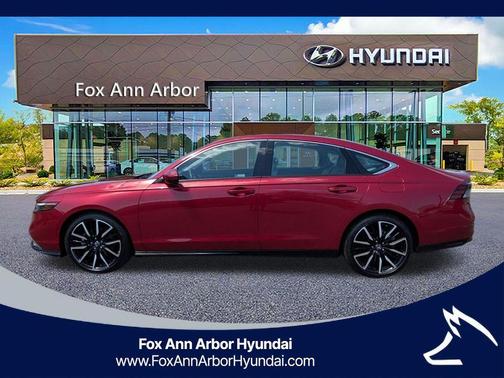 Radiant Red 2023 Honda Accord Hybrid Touring