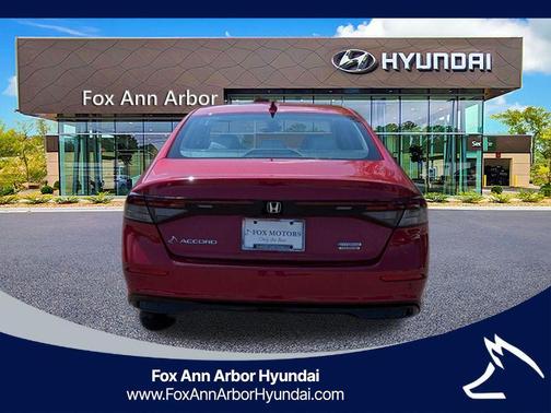 Radiant Red 2023 Honda Accord Hybrid Touring