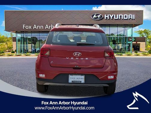 Red 2025 Hyundai VENUE SEL