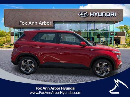 Red 2025 Hyundai VENUE SEL