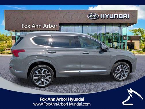 Hampton Gray 2023 Hyundai SANTA FE Calligraphy