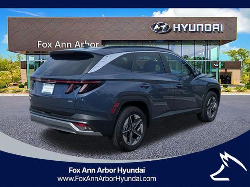 Atlantic Blue 2026 Hyundai TUCSON SEL Premium
