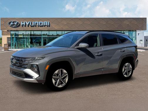 Gray 2026 Hyundai TUCSON Hybrid SEL