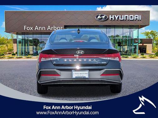 Black 2026 Hyundai ELANTRA HEV Blue