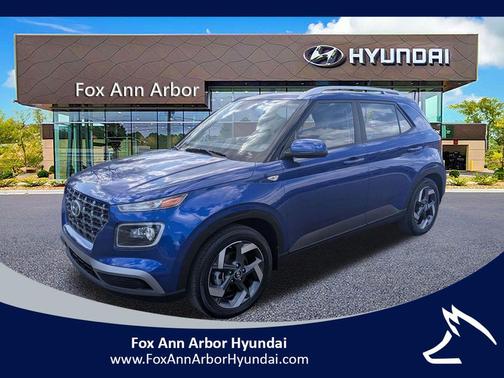 Intense Blue 2023 Hyundai VENUE Limited