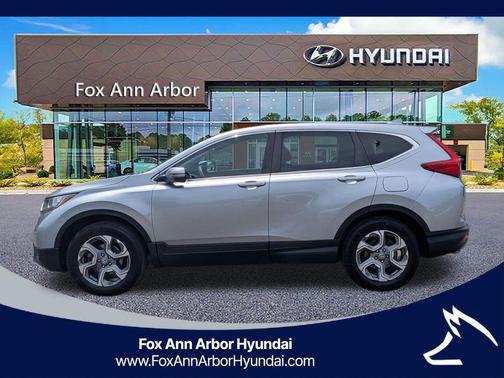 Gray 2018 Honda CR-V EX