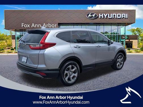 Gray 2018 Honda CR-V EX
