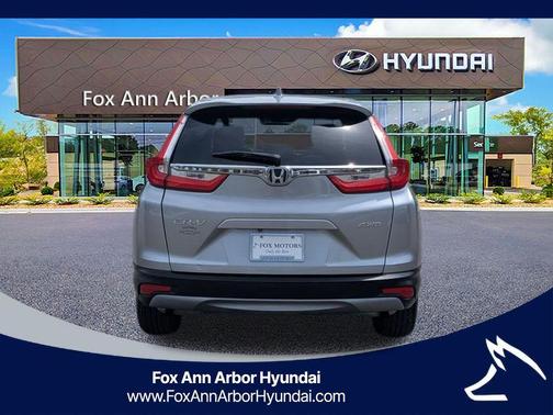 Gray 2018 Honda CR-V EX