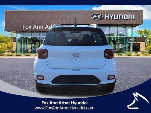 Lunar White 2025 Hyundai VENUE Limited