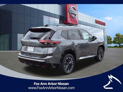 Gun Metallic 2026 Nissan Rogue Platinum