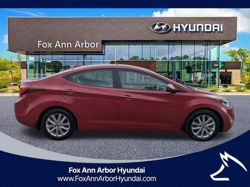 Geranium Red 2014 Hyundai ELANTRA SE