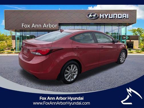 Geranium Red 2014 Hyundai ELANTRA SE