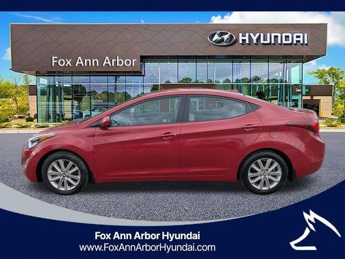 Geranium Red 2014 Hyundai ELANTRA SE