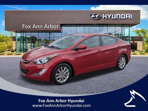 Geranium Red 2014 Hyundai ELANTRA SE