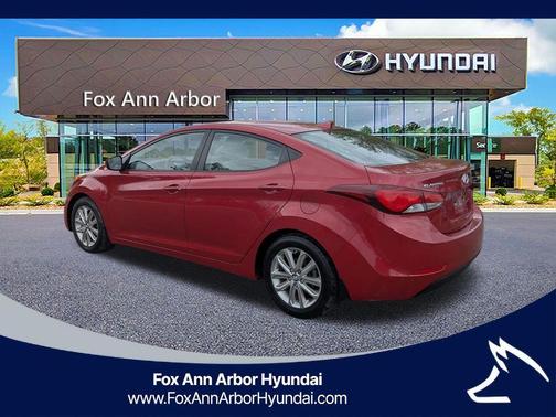 Geranium Red 2014 Hyundai ELANTRA SE
