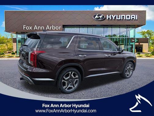 Burgundy 2023 Hyundai PALISADE Limited