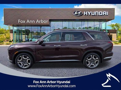 Burgundy 2023 Hyundai PALISADE Limited