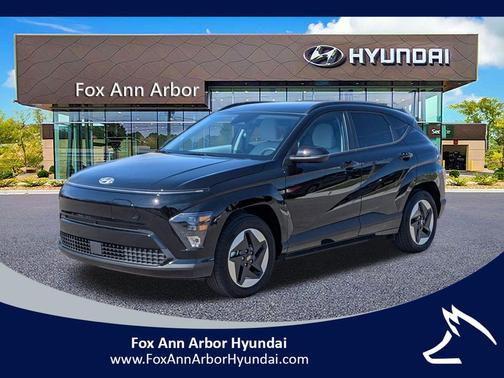 Abyss Black Pearl 2024 Hyundai KONA EV SEL