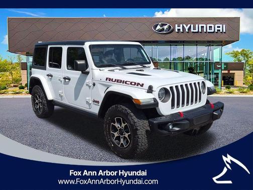 Bright White 2021 Jeep Wrangler Unlimited Rubicon