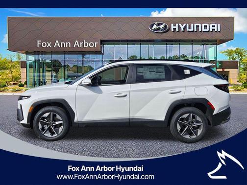 White Pearl 2026 Hyundai TUCSON SEL Premium