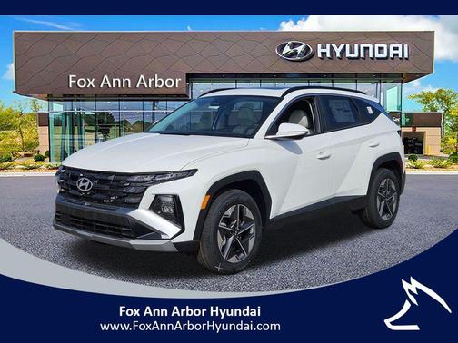 White Pearl 2026 Hyundai TUCSON SEL Premium