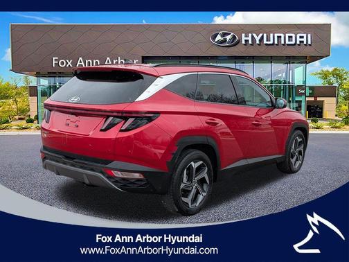 Calypso Red 2022 Hyundai TUCSON Limited