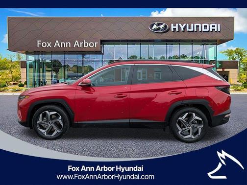 Calypso Red 2022 Hyundai TUCSON Limited