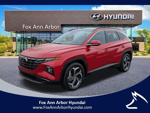 Calypso Red 2022 Hyundai TUCSON Limited