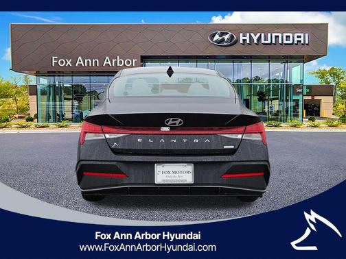 Black 2026 Hyundai ELANTRA HEV Blue