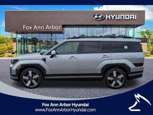 Shimmering Silver Pearl 2026 Hyundai SANTA FE Limited
