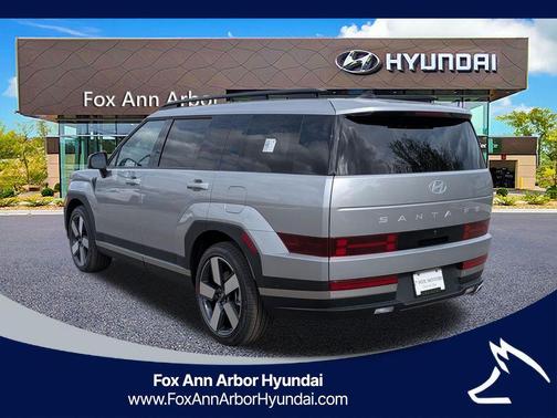 Shimmering Silver Pearl 2026 Hyundai SANTA FE Limited