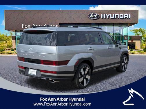 Shimmering Silver Pearl 2026 Hyundai SANTA FE Limited