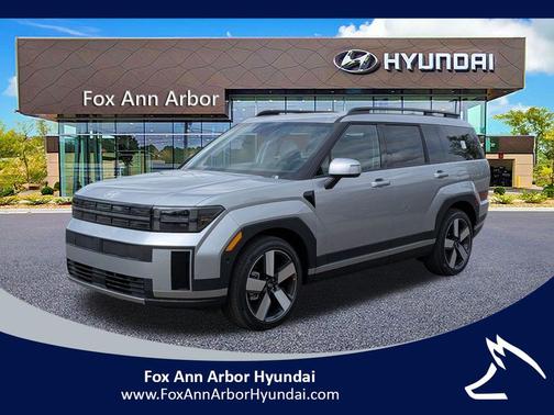 Shimmering Silver Pearl 2026 Hyundai SANTA FE Limited