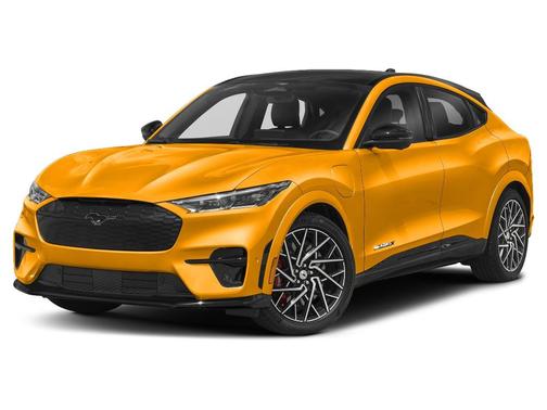 Orange 2022 Ford Mustang Mach-E GT