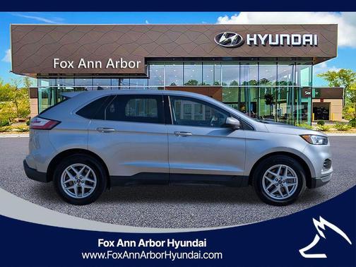 Iconic Silver 2021 Ford Edge