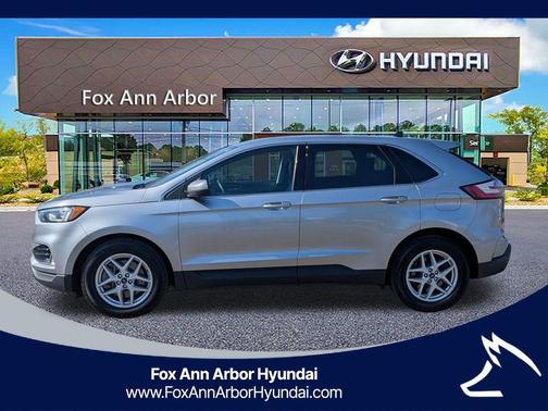 Iconic Silver 2021 Ford Edge