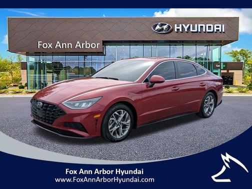 Red 2023 Hyundai SONATA SEL