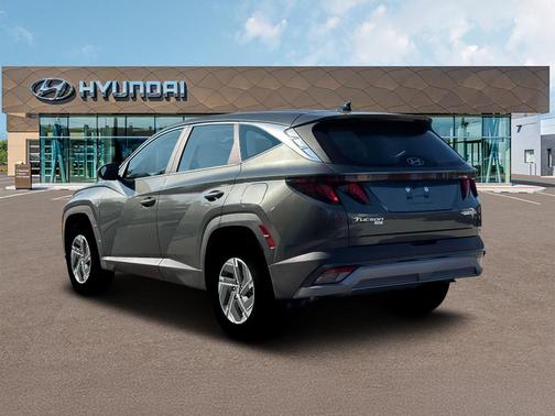 Amazon Gray 2026 Hyundai TUCSON Hybrid Blue SE