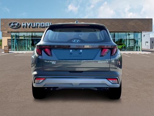 Amazon Gray 2026 Hyundai TUCSON Hybrid Blue SE