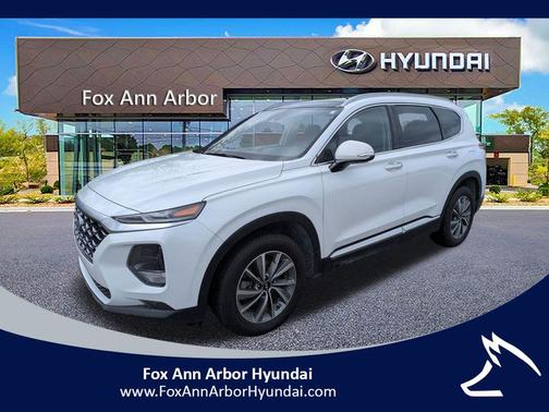 Quartz White 2020 Hyundai SANTA FE 2.4 SEL
