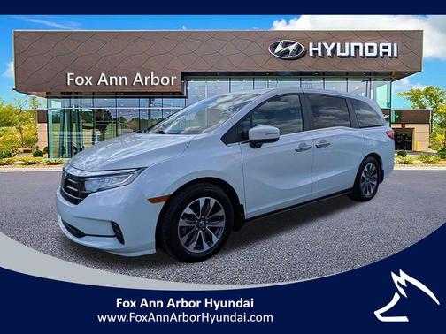 White 2023 Honda Odyssey EX-L